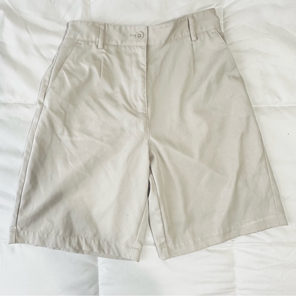 TALBOTS PETITES | SIZE 2 WOMENS KHAKI SHORTS